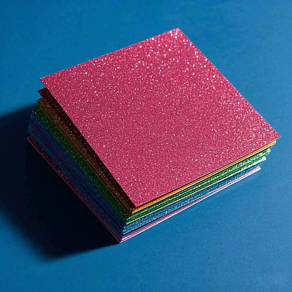 Glitter Paper Pack 10-Pack 12x12 Custom Colors 1