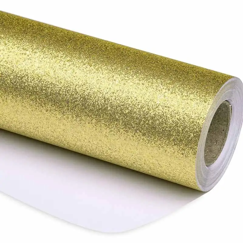 Waterproof Glitter Vinyl Roll 1.2m x 30m Residue-Free Wallpaper 1