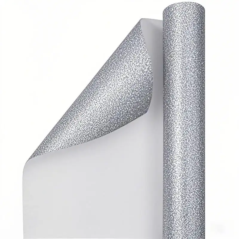 Silver Glitter Gift Wrapping Paper Manufacturer 1