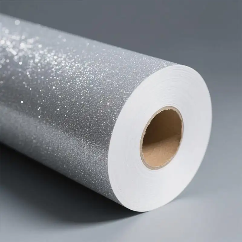 Silver Starry Sky Peel And Stick Glitter Wallpaper For Ltd 1