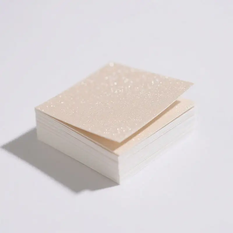 Champagne Color Glitter Paper One stop ODM/OEM to customize your glitter creative carrier 1