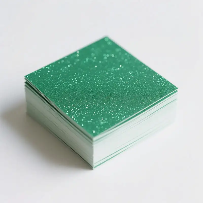 Green Color Glitter Vinyl for DIY Decoration 1