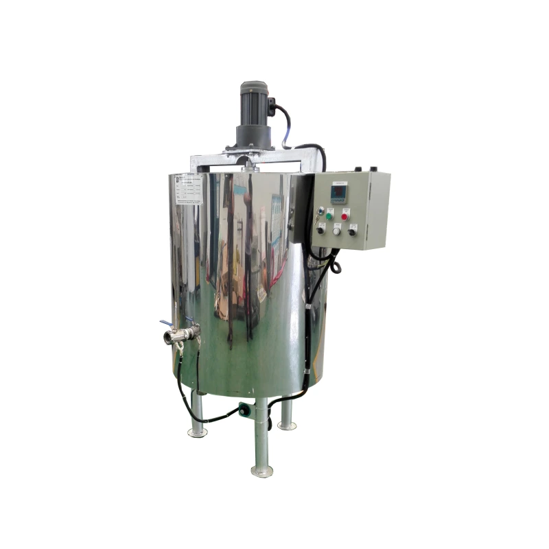 Tong pembancuh lilin elektrik Jar Hing MJZ300 300L keluli tahan karat 1