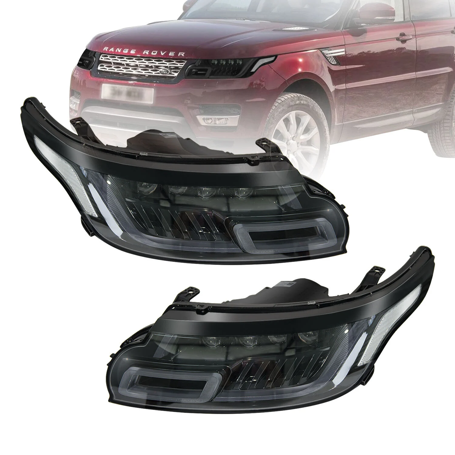 Gruppo faro L494 a montaggio diretto per Range Rover Sport 2014-2017 Nessun Bodykit Up 1