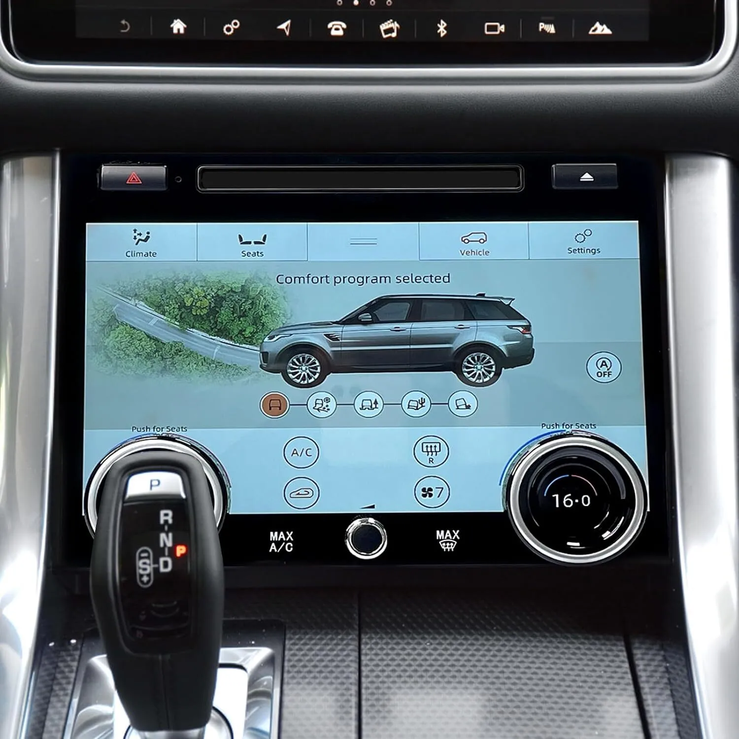 A/C Heater Climate Control Panel for Range Rover L494 Sport 2013-2017, LCD Touch Screen Climate Air Condition Control 1