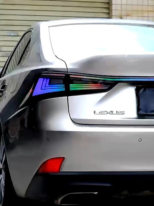 Car RGB Tail Light Assembly Taillight for Lexus IS250 IS300 IS350 2013-2020 With Dynamic Animation Automobile Rear Lamp 1