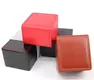 Black Leather Watch Box Waterproof by Miyang Packaging 6