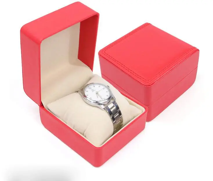 Black Leather Watch Box Waterproof by Miyang Packaging 7