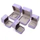 Miyang Packaging Leather Engagement Ring Box Rectanglesuppliers 5