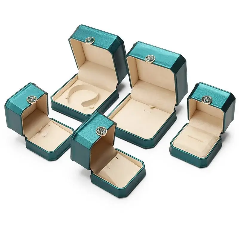 Miyang Packaging Leather Engagement Ring Box Rectanglesuppliers 7
