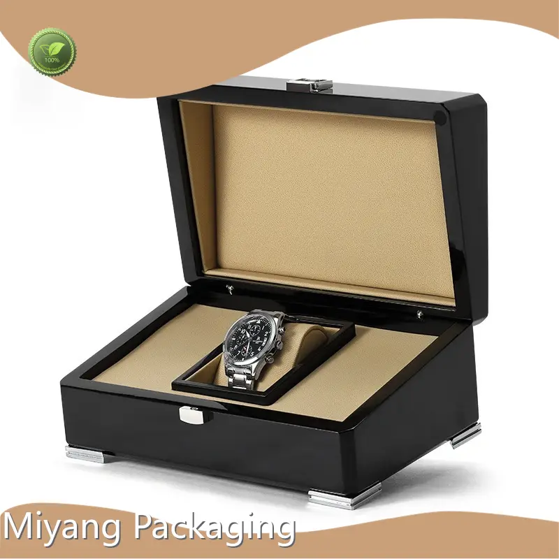 Wooden Watch Storage Box 233*164*105mm by Miyang Packaging 1