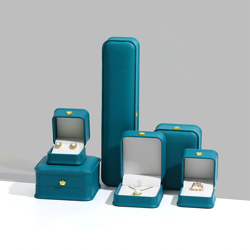 Coffret à bijoux en cuir PU haut de gamme de la collection Crown Waist 1