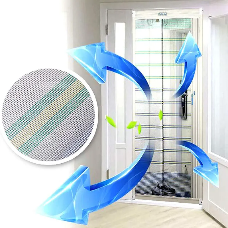 Security Door Aluminium Mesh Black Wholesale - PULU 3