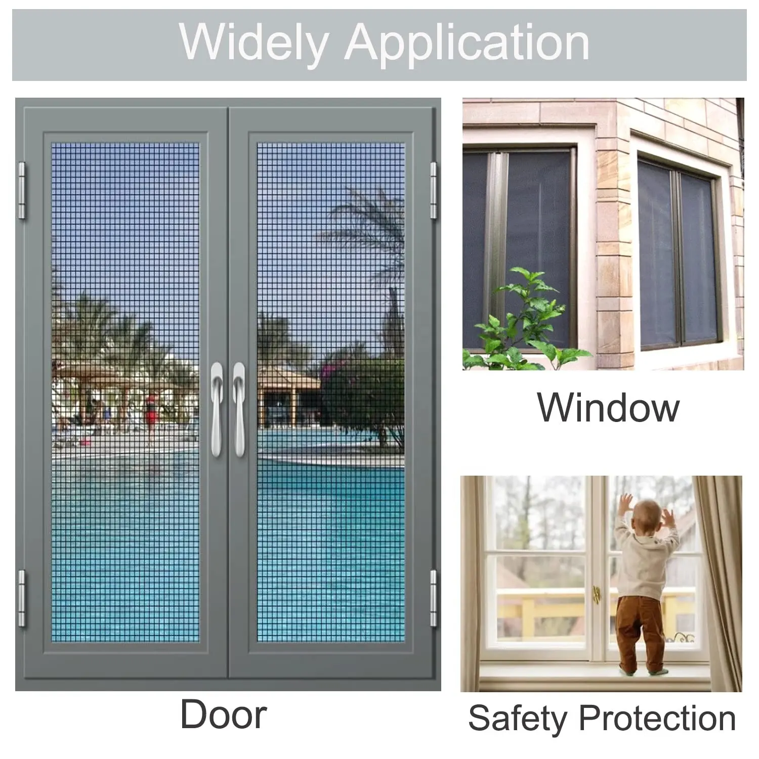 Aluminum Wire Mesh Screen Silver and Custom by PULU 5