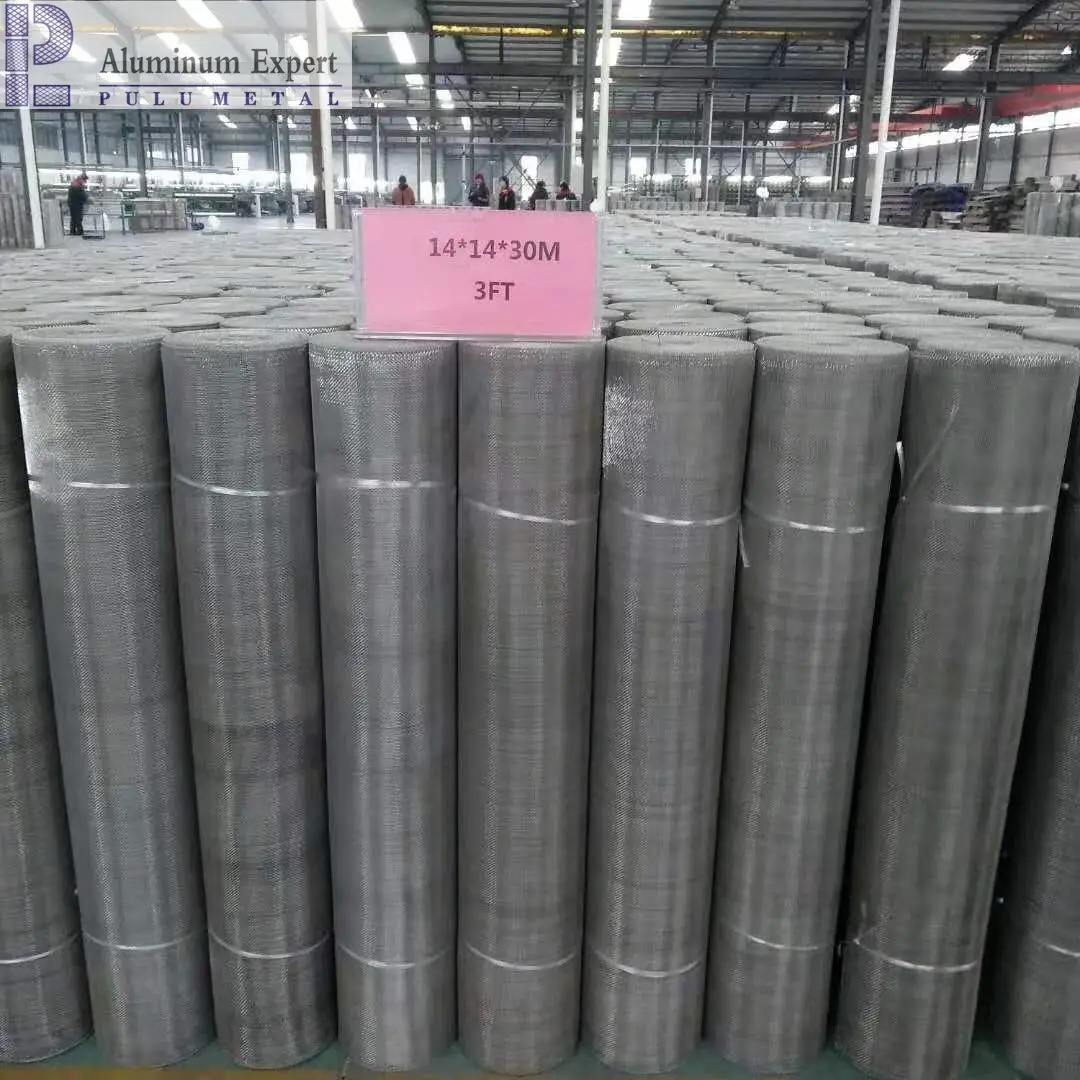 Aluminum Fly Screens Aluminum Window Mesh by PULU 4