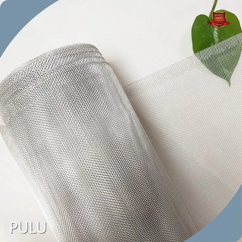 Aluminum Mesh for Windows Natural - - PULU 1