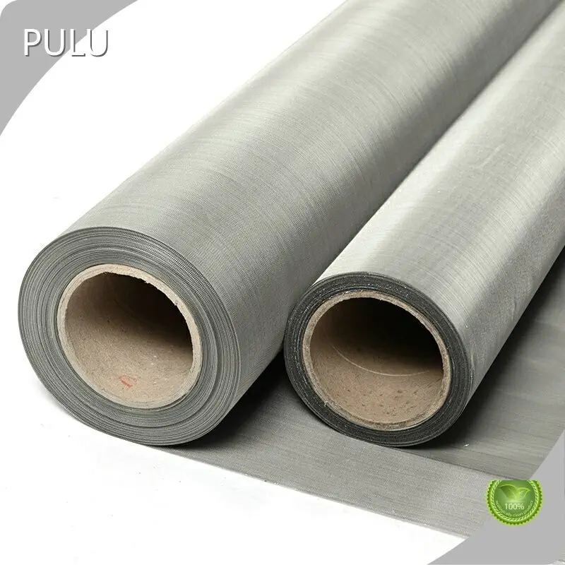 Stainless Wire Fly Screen Gray Black Off-white Custom - - PULU 1