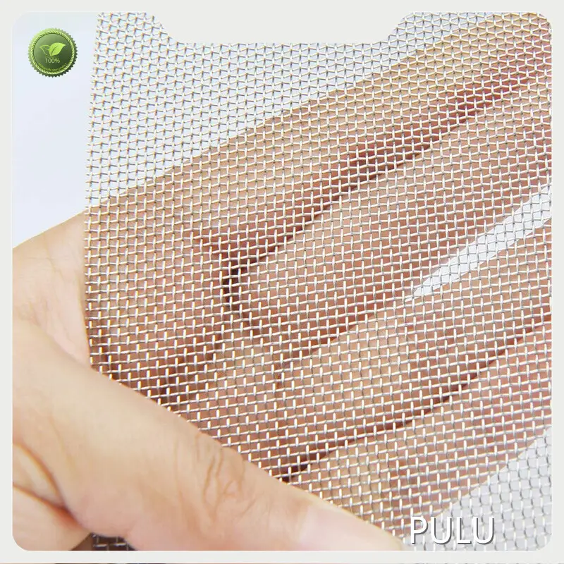 Stainless Steel Insect Screen Manufacturer Bright Brown Black Silver - - PULU 1