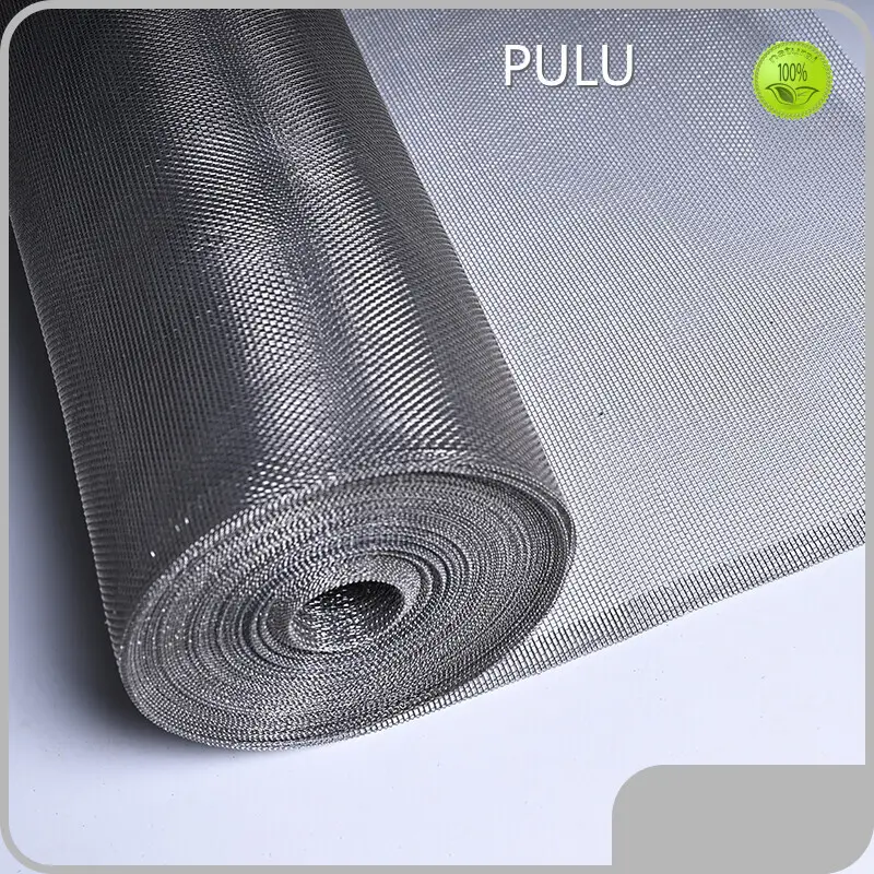 Aluminium Insect Screen Black Construction Site Wholesale - PULU 1