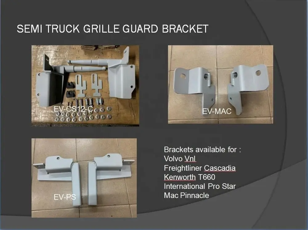 Deer Guard for Semi Truck Freightliner Deer Guard Connecting Iron Steelfactory 7
