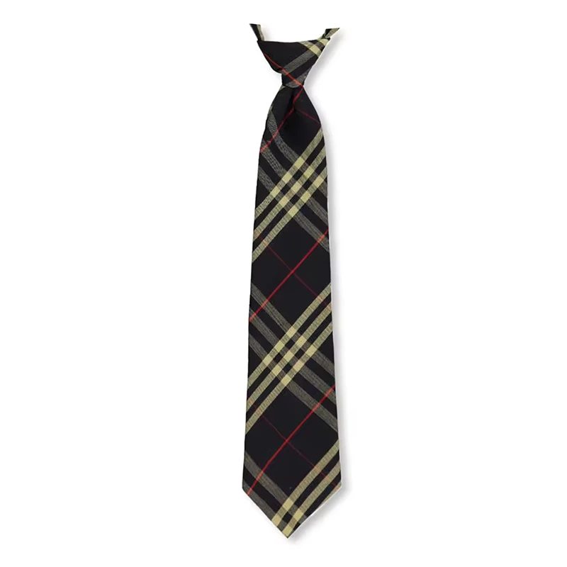 School Uniform Black Ties 100% Polyester For Children 1