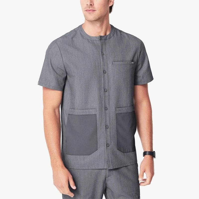 Uniforme de fregado para mujer, mono de operación de enfermería, conjunto de fregado, top y pantalones antiestáticos, uniforme de Hospital 1