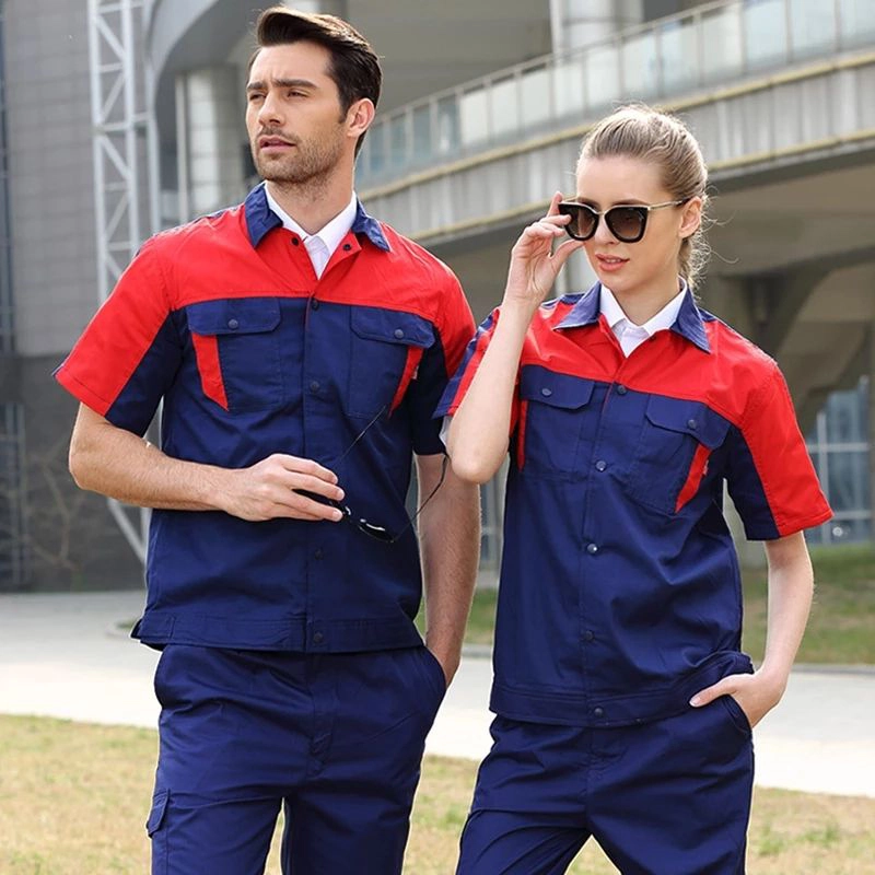 Auto repair overalls Jacket and pants set auto beauty 1