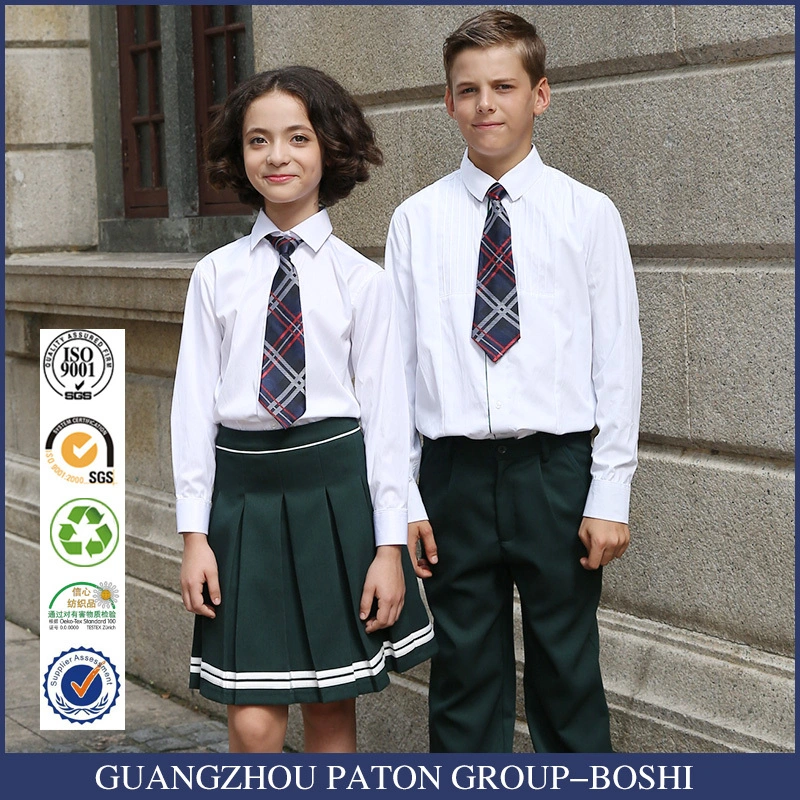 Kids' School Uniform Shirt and Pants Set for Boys and Girls 1