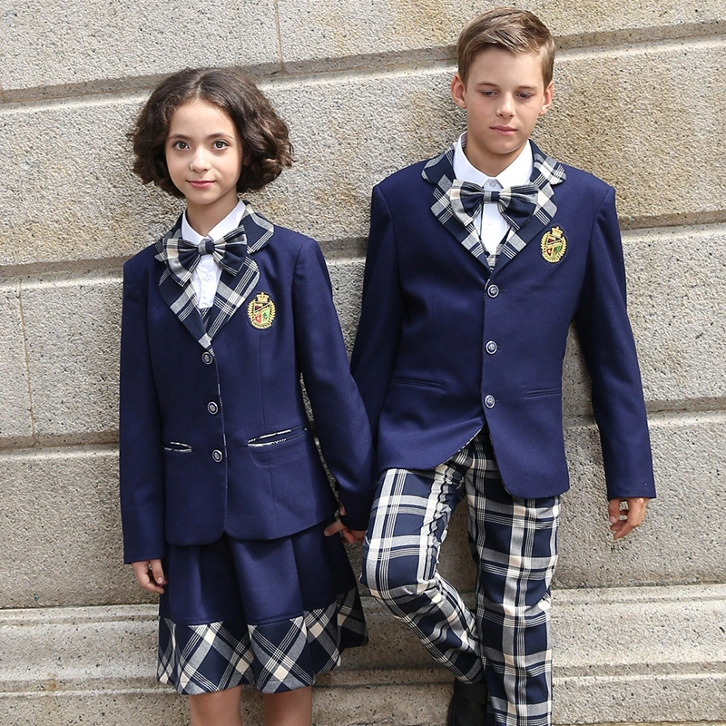 Classic School Uniform Blazer for Kids 1