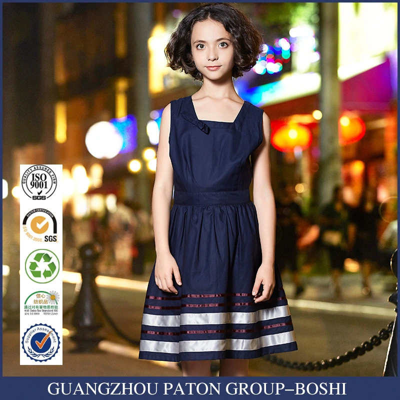 School Uniform Girl Dress - Classic Style for Students 1