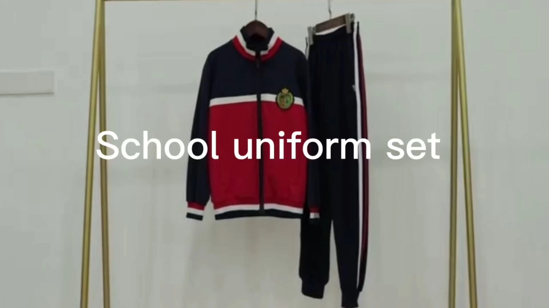 Sportswear jacket baseball uniform coat and pants for boys girl 1
