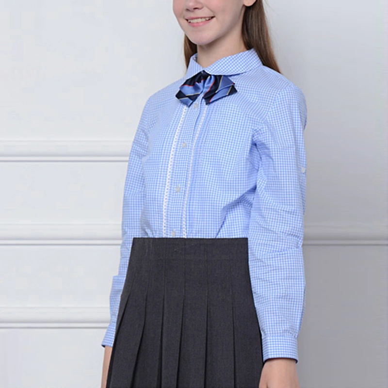 School Clothing Suppliers School Shirt with Skirt 1