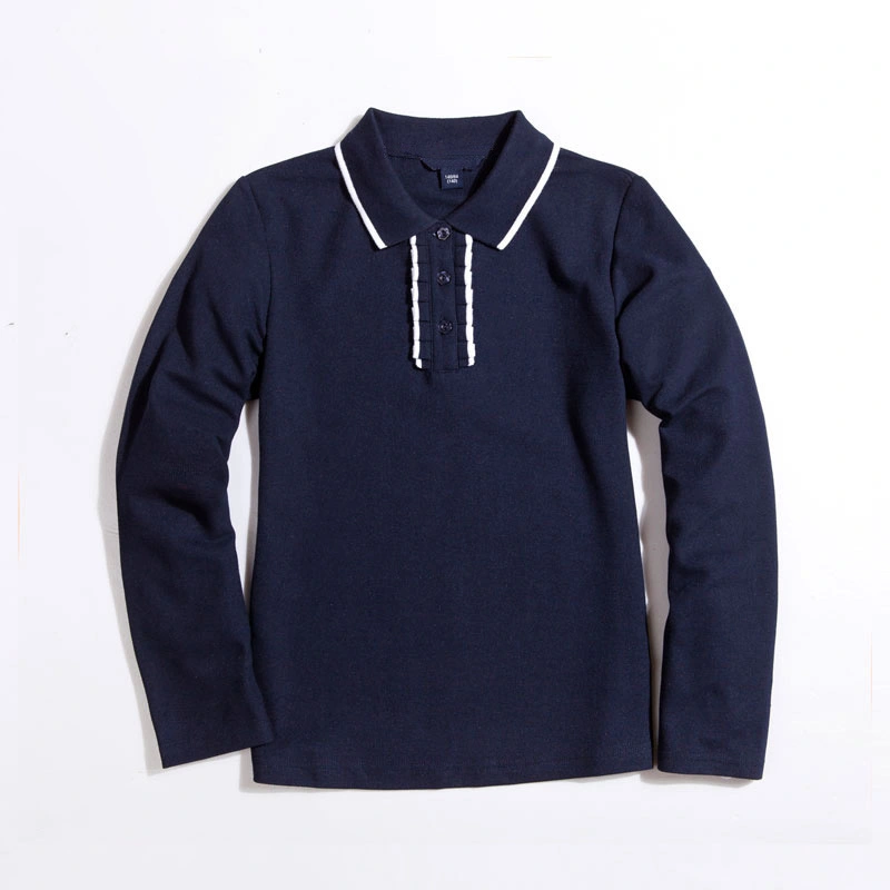 Wholesale Kids Long Shirt Uniforms for Children 1