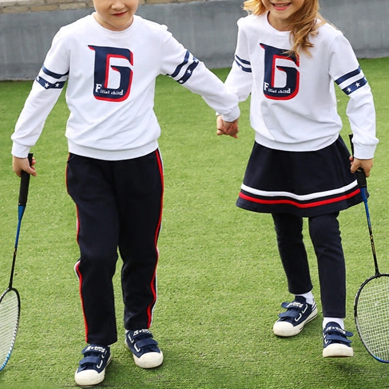 School Uniform Hoodie Style Long Shirt for Kids 1