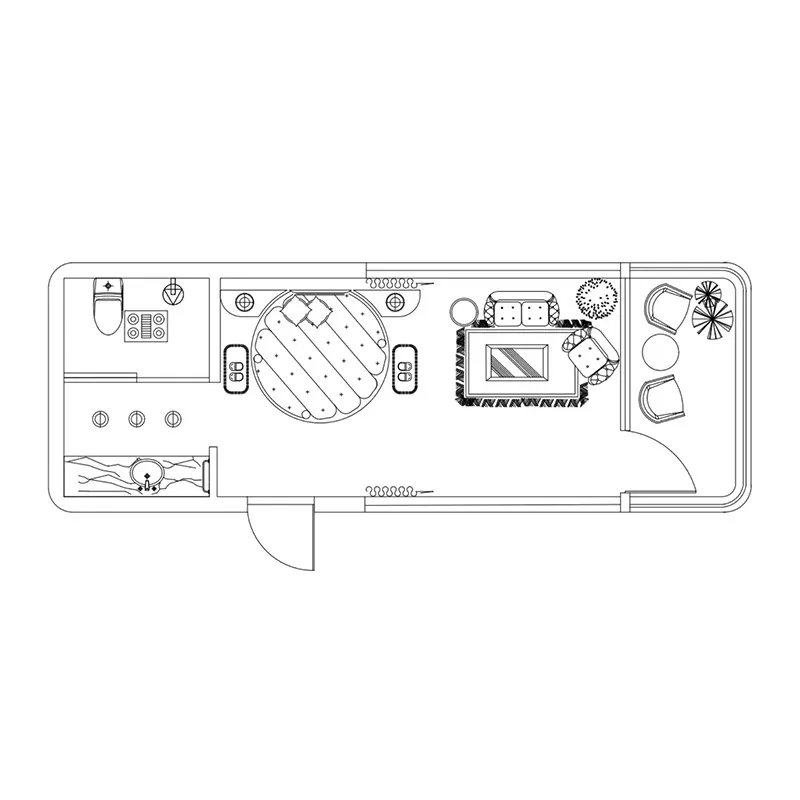 Prefab Container Cabin Factory Direct Supply for Additional Living Space 7