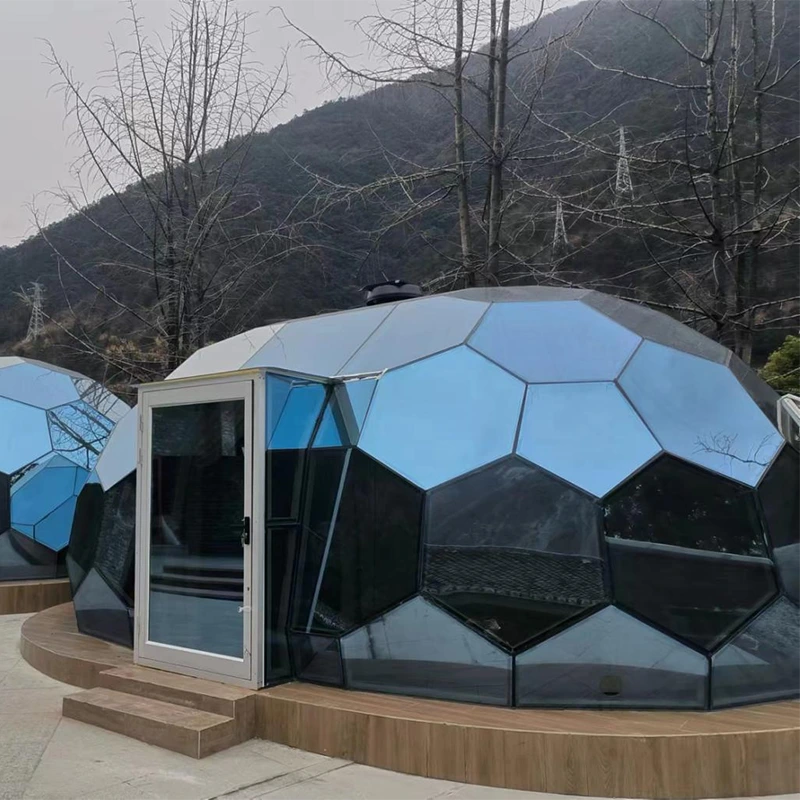Oval Glass Dome Homes Starry Room YS4*6 1