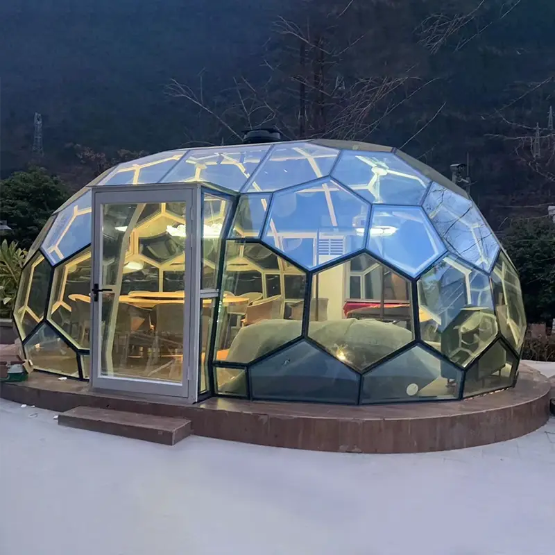 Prefab Dome Home by Hongyuan Yunshe 5