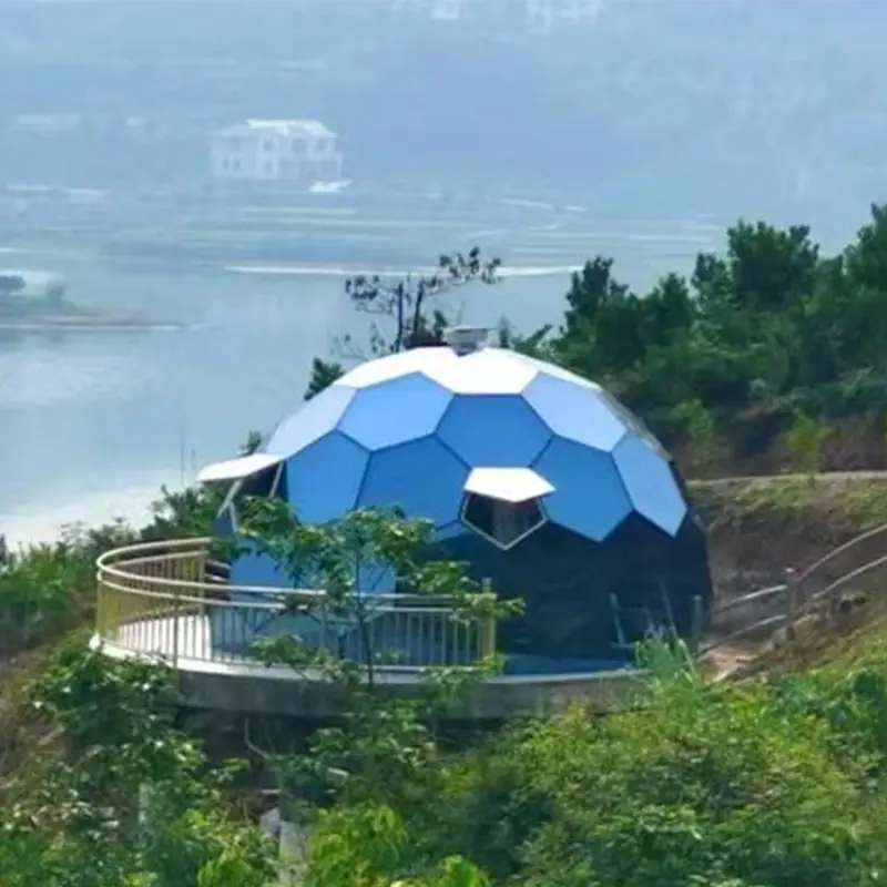 Geodesic Dome Home by Hongyuan Yunshe 5