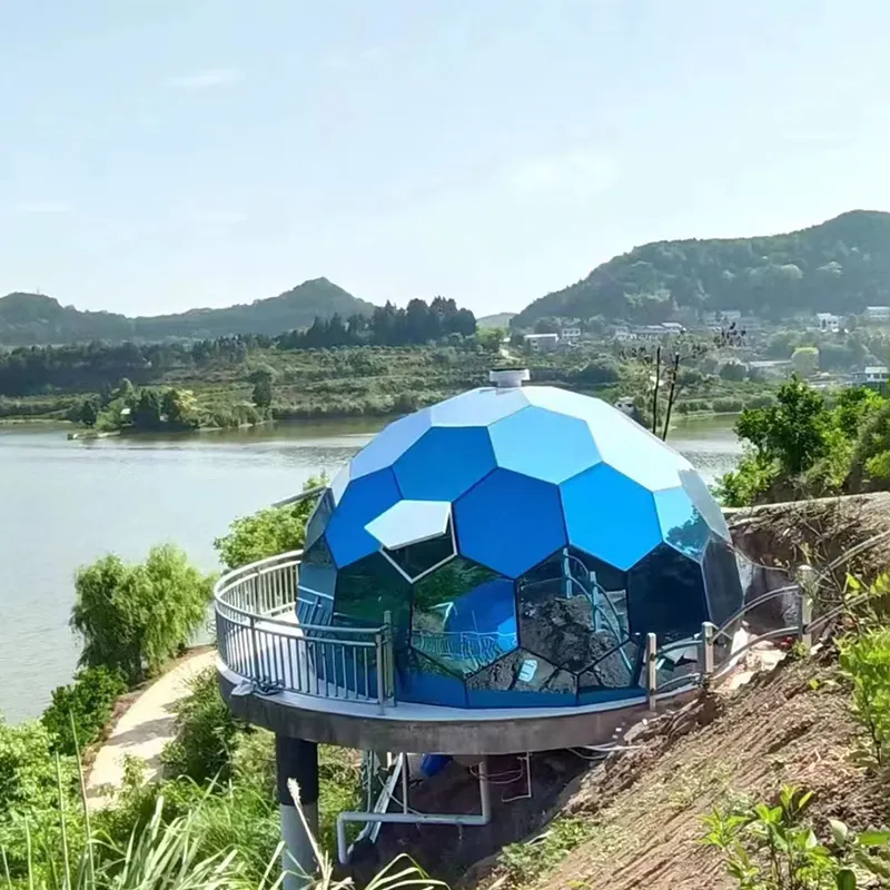 Geodesic Dome Home by Hongyuan Yunshe 6