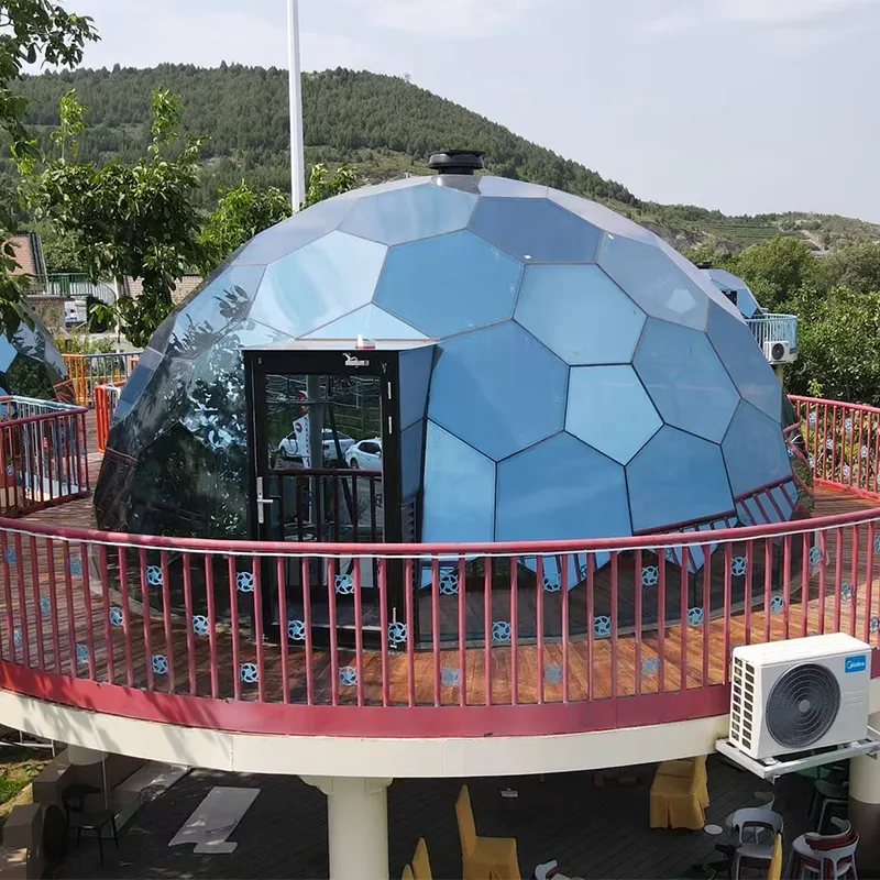 Geodesic Dome Home by Hongyuan Yunshe 3