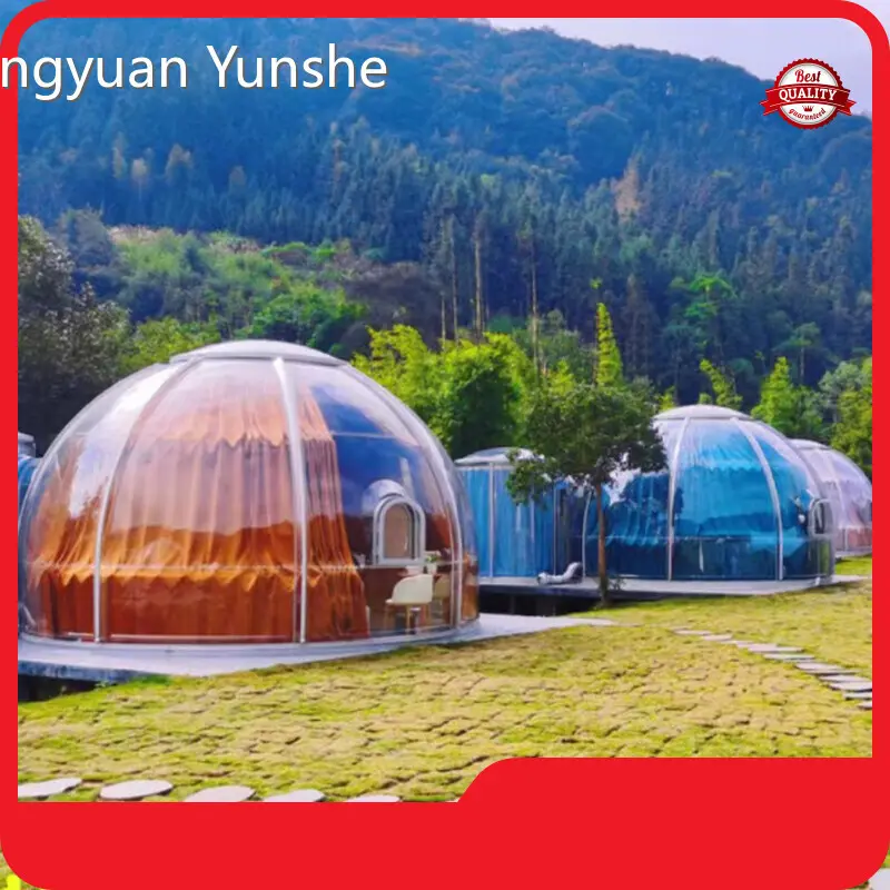 Clear Bubble Dome by Hongyuan Yunshe 1