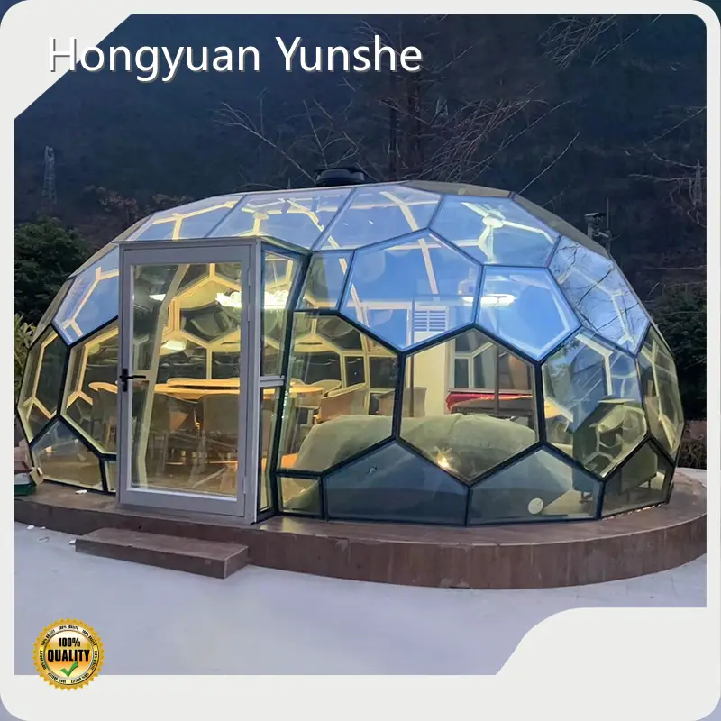 Geodesic Dome House - - Hongyuan Yunshe 1