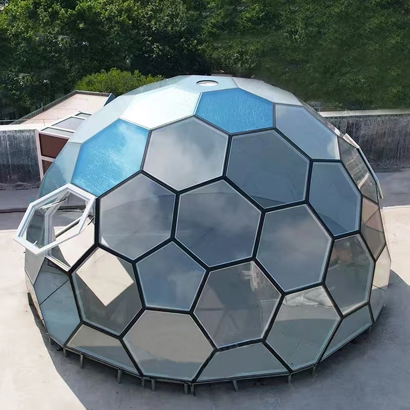 Round Glass Outdoor Bubble Dome Starry Room YS5 1