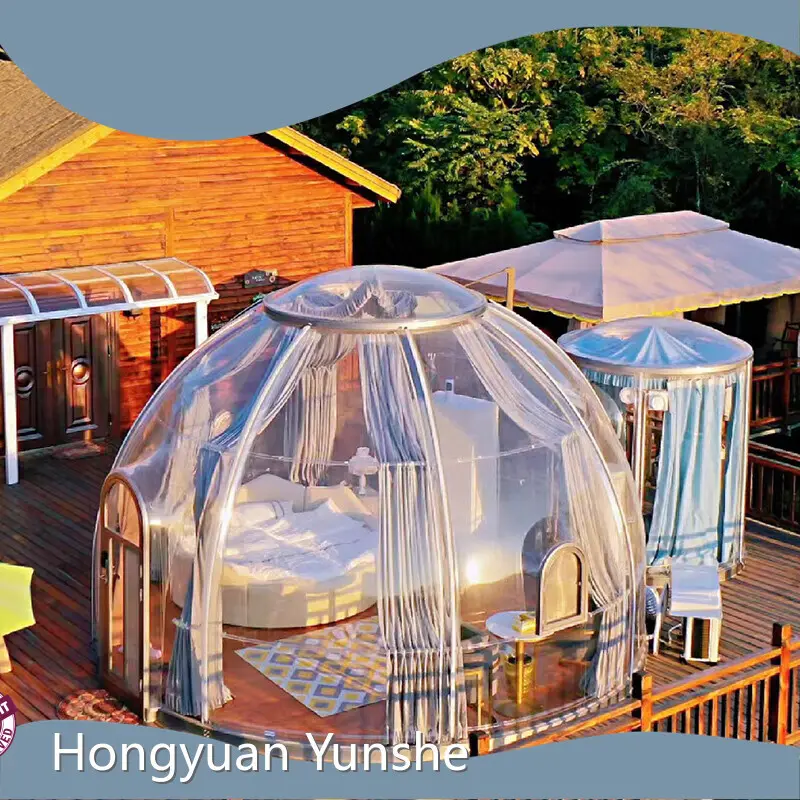 Prefab Dome House Kits by Hongyuan Yunshe 1
