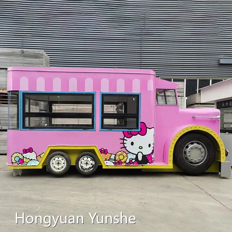Coffee Trailer for Sale - - Hongyuan Yunshe 1