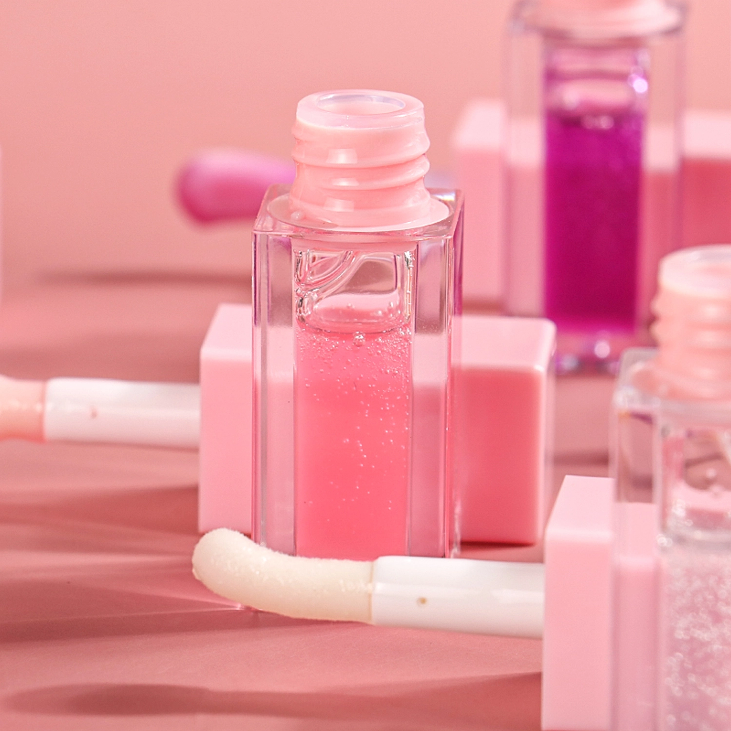 Fruit Flavored Lip Oil No-Sticky Oil Lipstick Custom 1