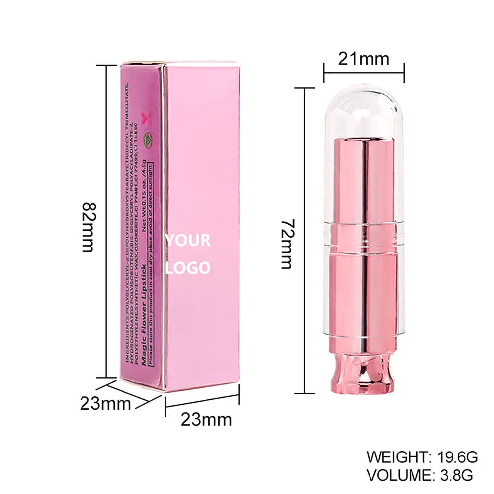 Topcustom Lipstick Package /sticker/ Material/texture /pattern/fragrance /color/efficacy Customization. T/T 14