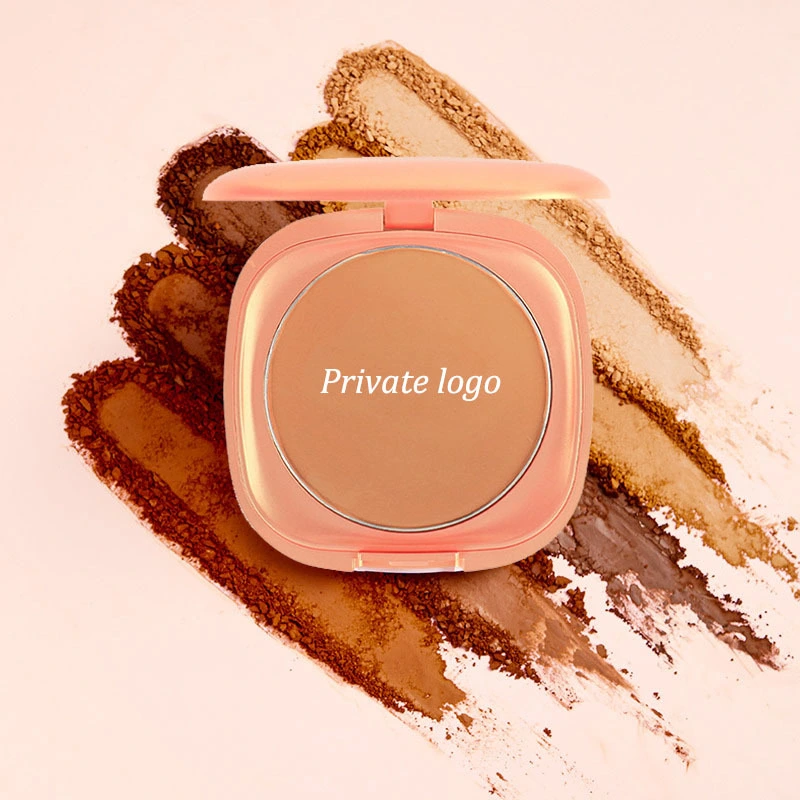 Étiquette privée de maquillage de maquillage de poudre en poudre de lissage de la poudre compacté 1