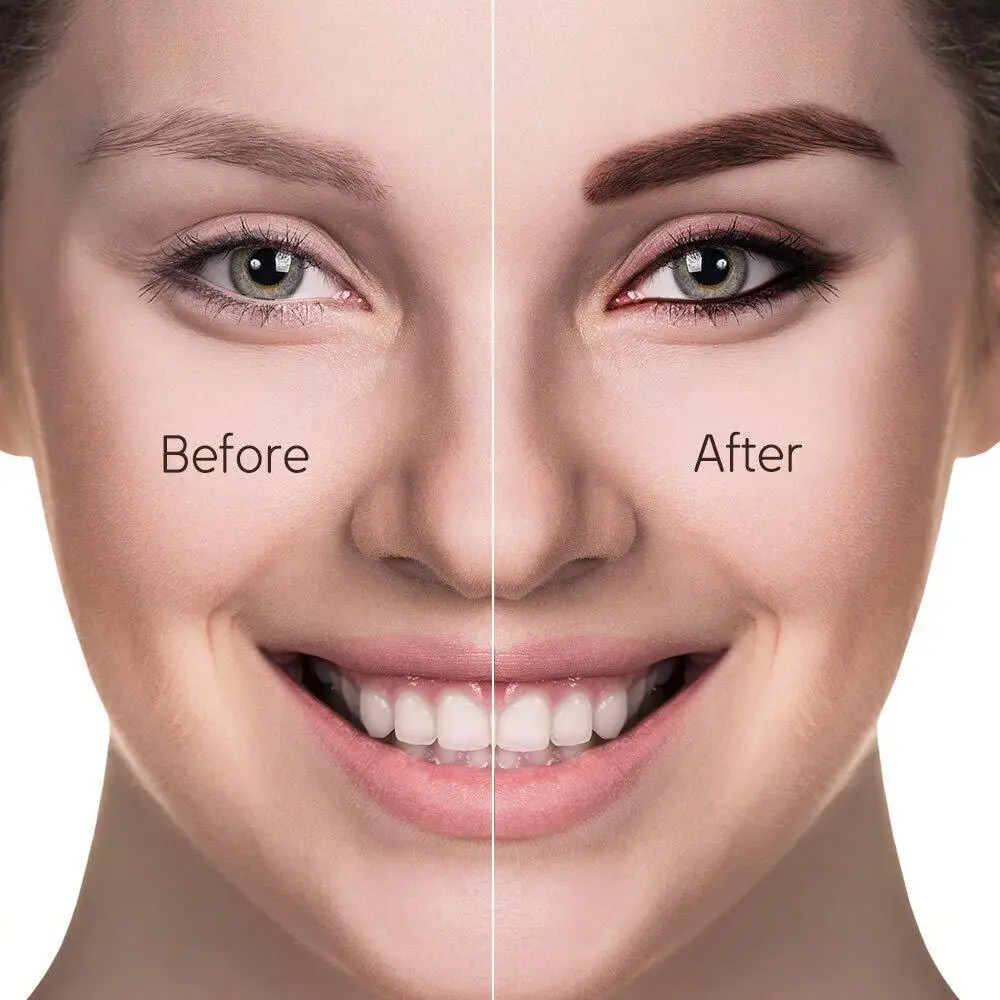 Gel de sourcils à double couleur Pomade des sourcils imperméables 1