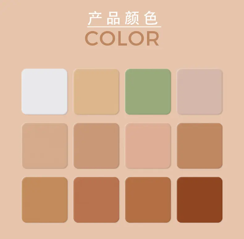 KISMEOW Highlight Concealer Package/sticker/material/texture/pattern/fragrance/color/efficacy Customizationcompany 4